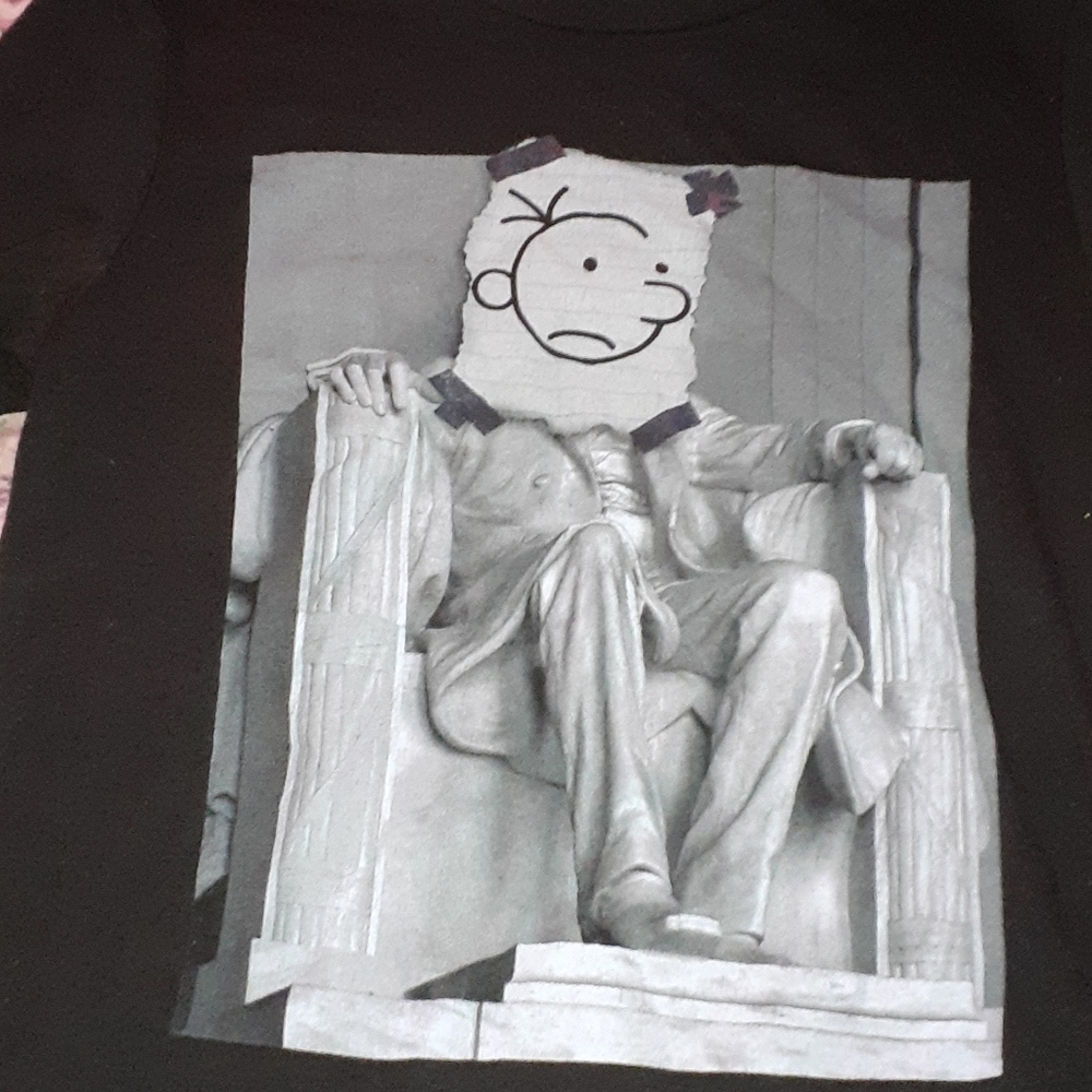 Diary of a wimpy kid/ Abraham Lincoln shirt